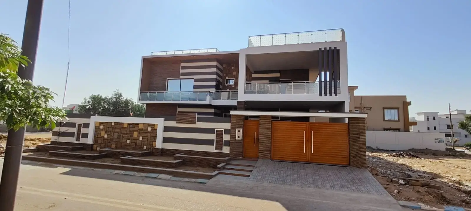 Modern residence project